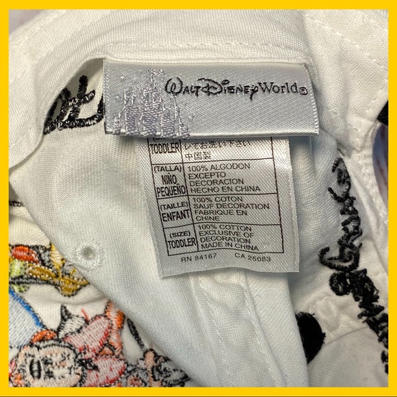 Walt Disney World Mickey & Gang Embroidered Cap - Picture 7 of 7